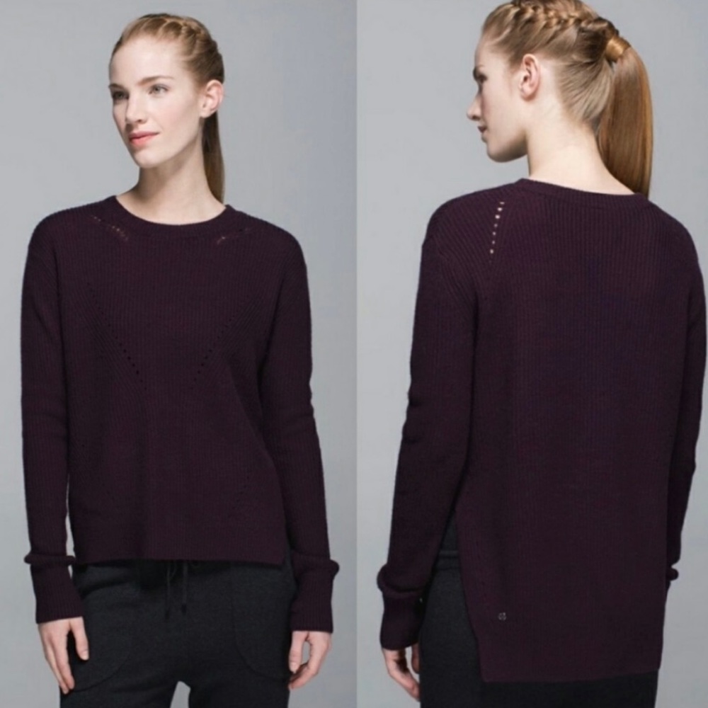 Lululemon Seva Knit Split Side Sweater